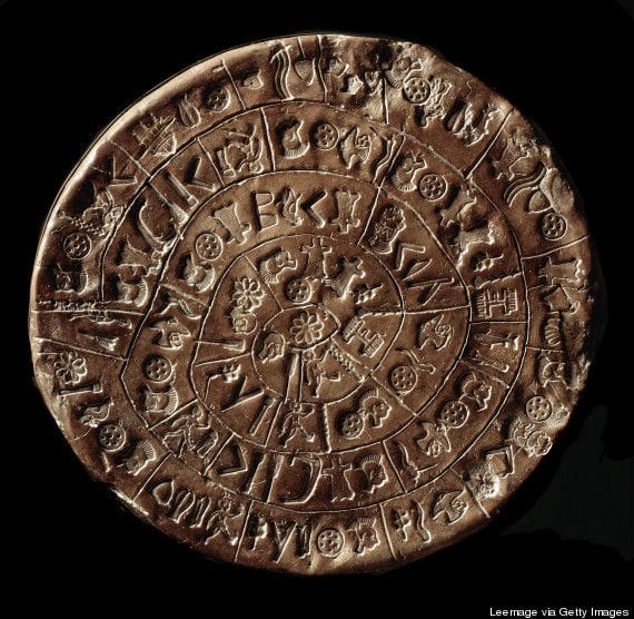 Palace accounting record from Minoan Crete