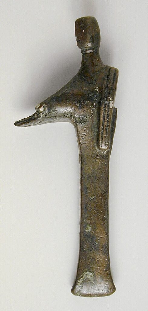 Bronze pickaxe from Luristan, Early Bronze Age.
