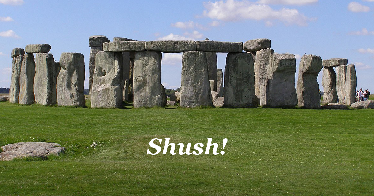 Stonehenge at dawn suggesting ritual silence in the Bronze Age.